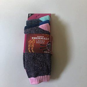 NEW Ladies Thermal Sock Set of 3 Pairs     -25°C Degrees